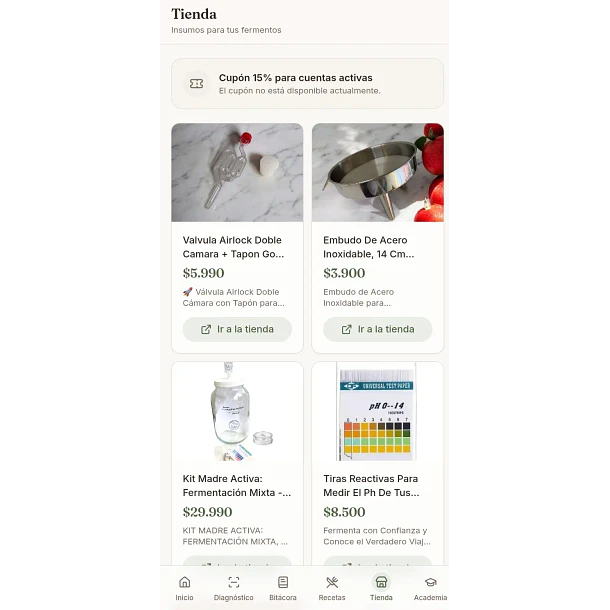 App Fermenta y Sana: Tu Asistente Inteligente de Fermentación 24/7 5