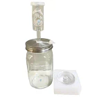 - Fermentador 800 ml, incluye válvula airlock y peso de fermentación 105gr 2