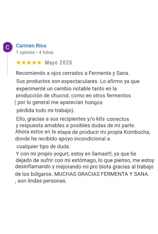 Fermenta y Sana® | Fermentadores y productos para Fermentar en Casa