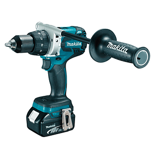 Taladro Atornillador Inalámbrico 18V DDF481RTE Max. Torque 125 N.m + 2 Baterías 5Ah + Cargador Makita