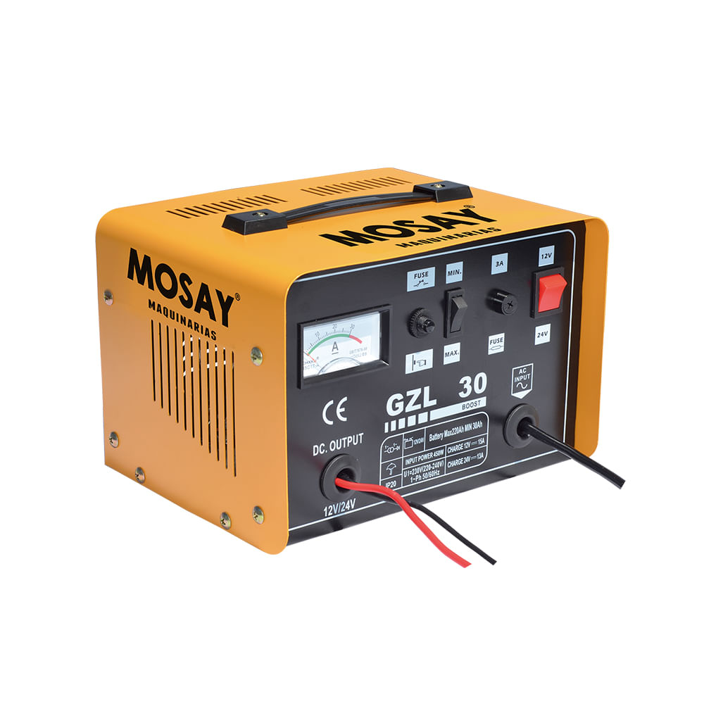Cargador De Bateria 30 Amp 12/24v GZL30 MOSAY 30AMP