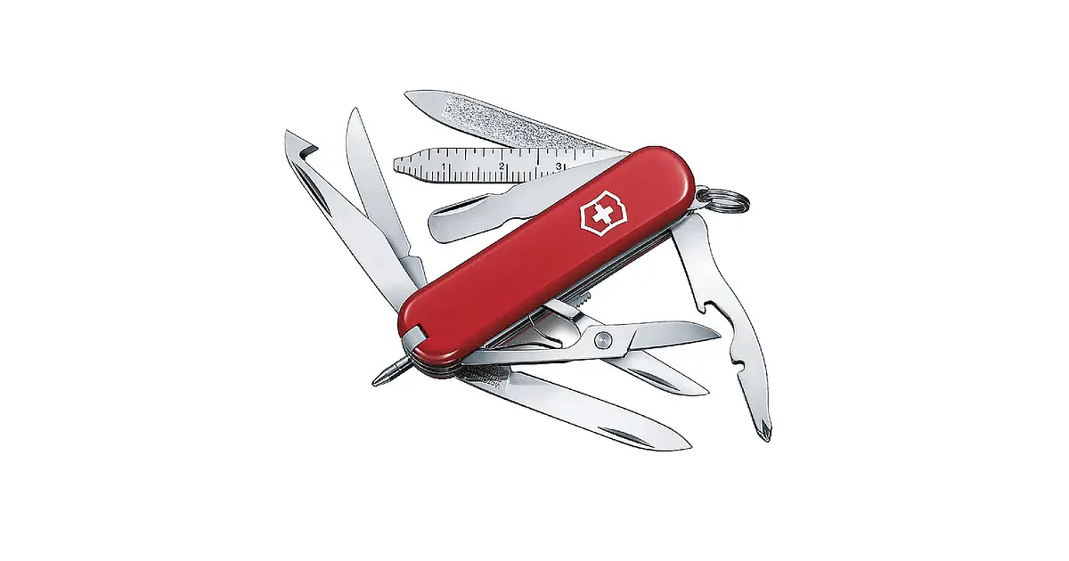 MiniChamp Rojo Victorinox: Navaja 17 Funciones
