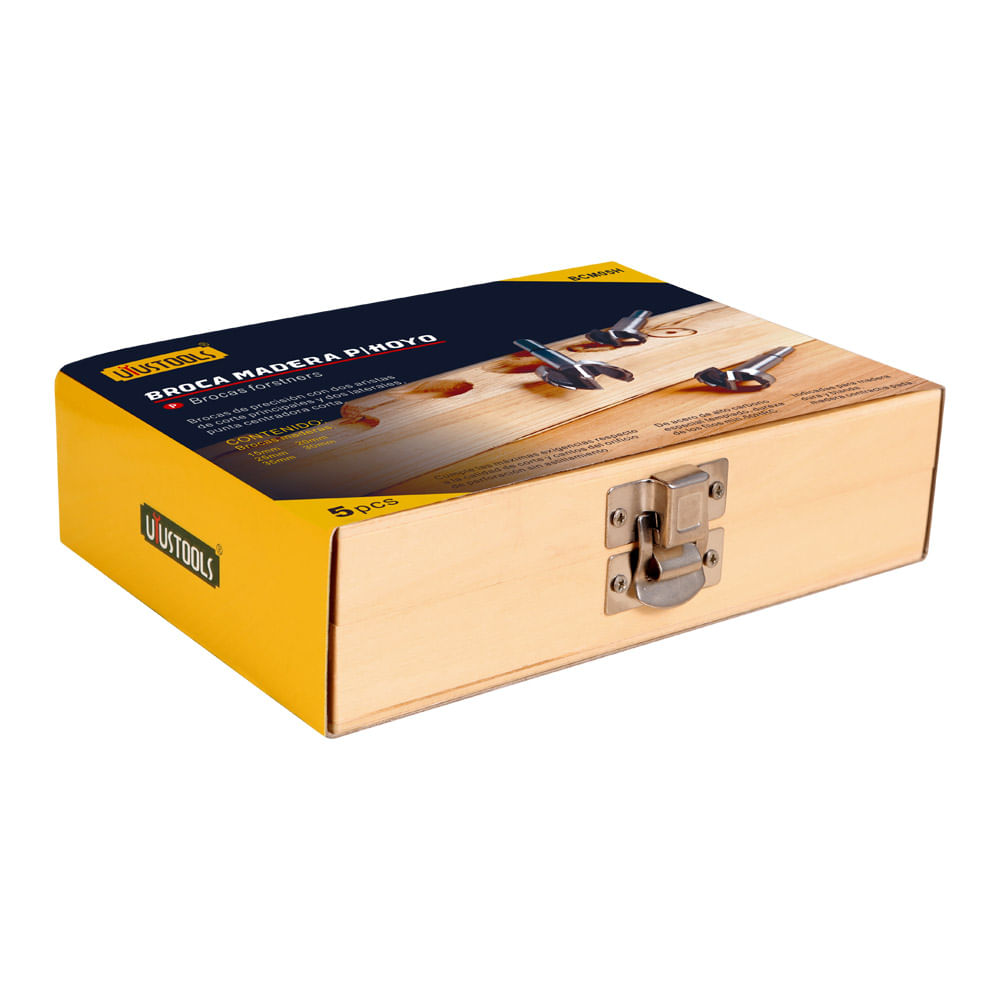 Broca Madera Para Hoyo 5pcs/Set UYUSTOOLS
