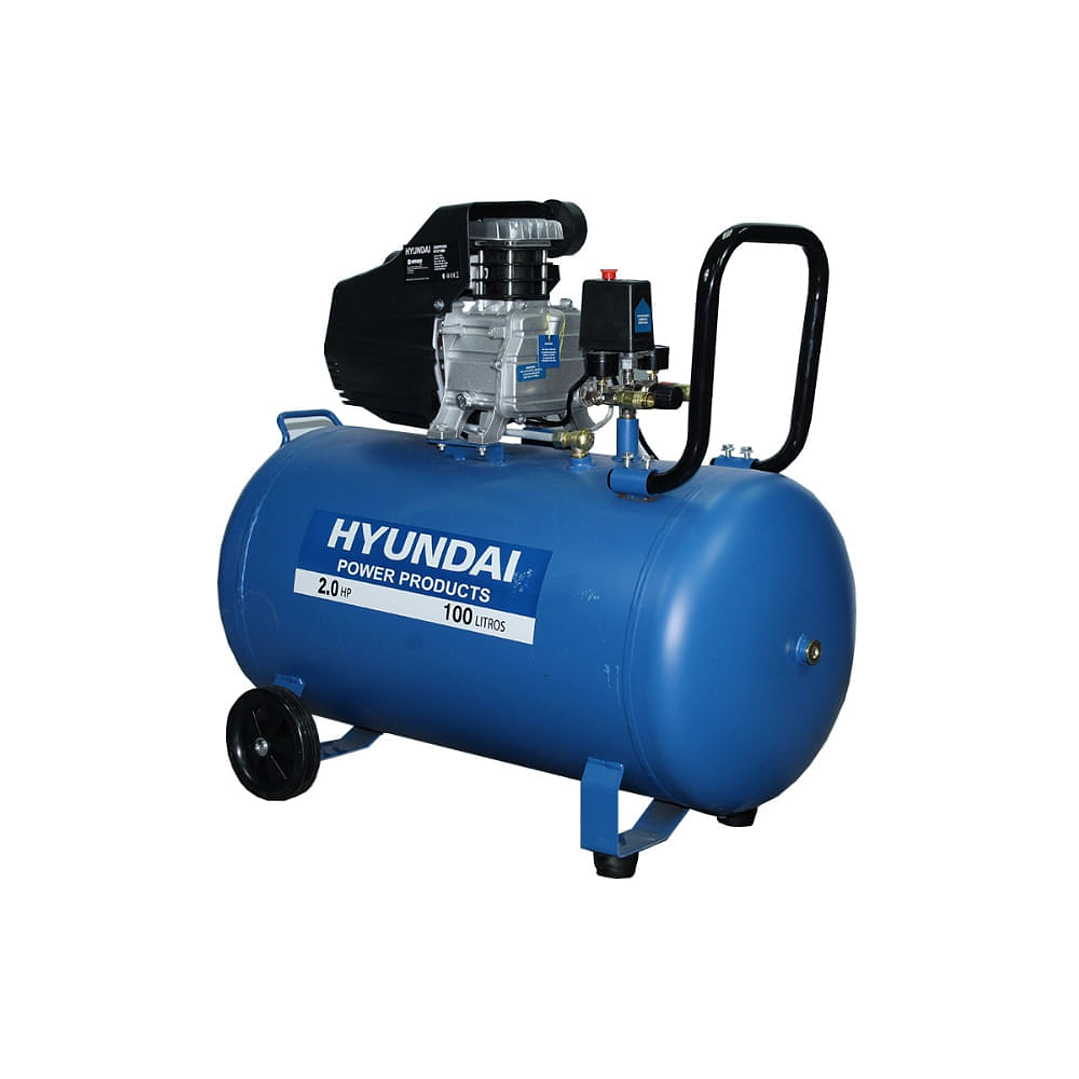 Motocompresor 2Hp 100L 115Psi Directo Hyundai 1