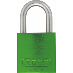 Candado Aluminio 72/40 Hb26 Verde Abus