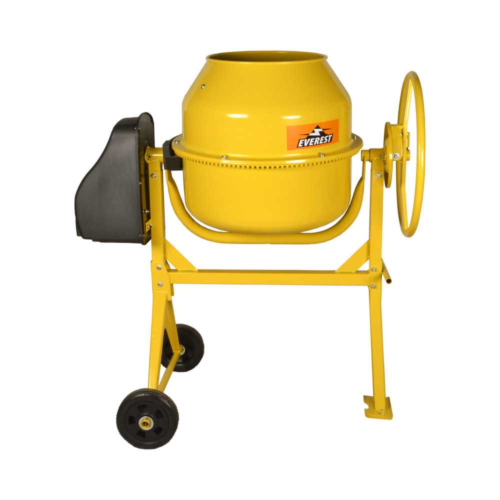 Betonera eléctrica 130 litros 550W ideal para trabajos pequeños y remodelaciones.