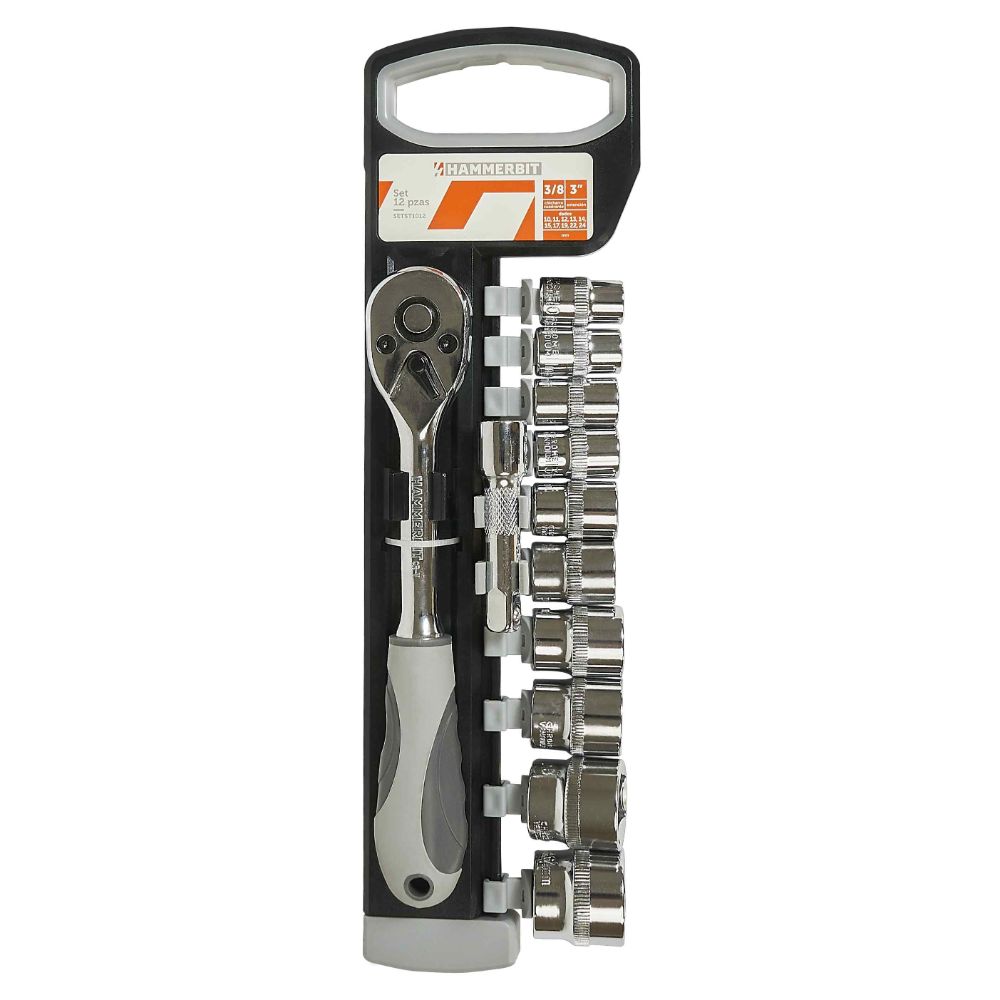 Set Chicharra 12Pcs 3/8: Hammer Bits