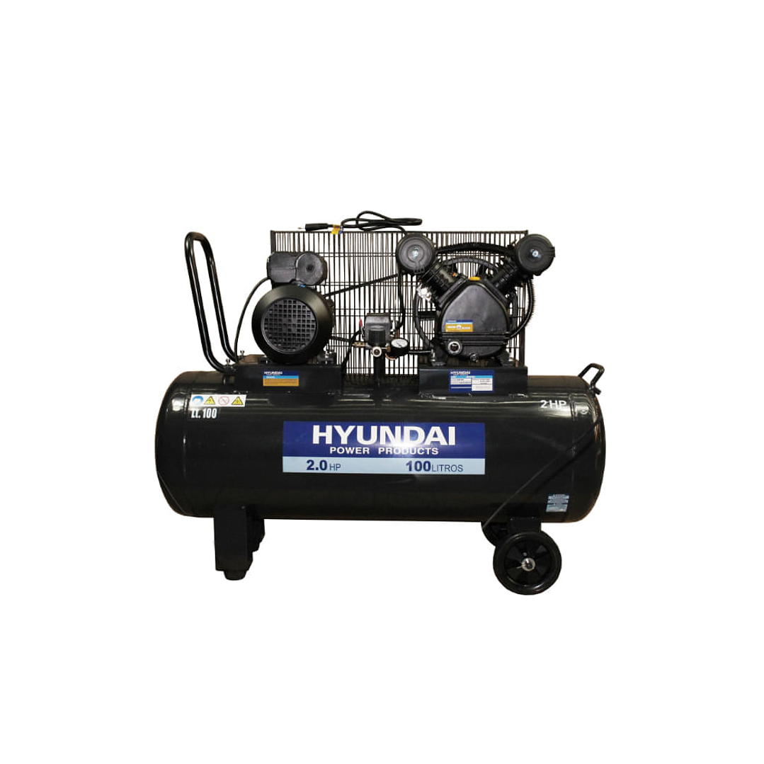 Compresor 2.0 Hp 100 Lt 82HYXY100C 115PSI Hyundai 1