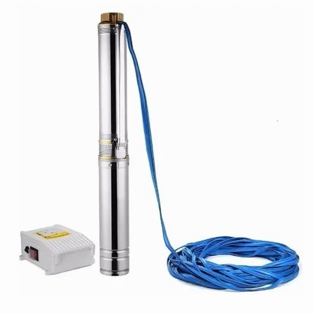 Bomba Pozo Profundo 4Xrm4/9-0.75 +20M Cable Leo 1