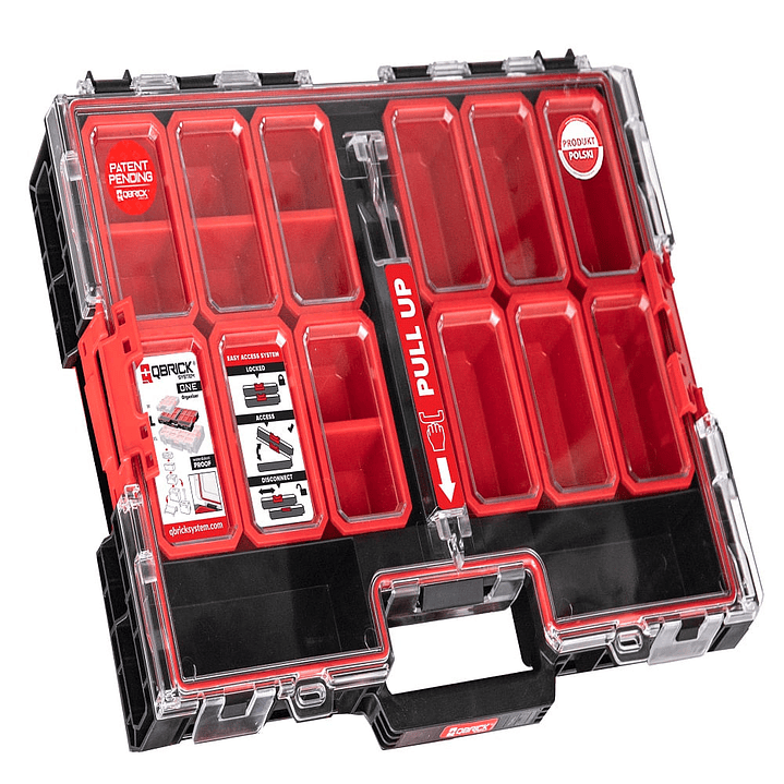 Caja Organizador Plastica L Orgl3 Sistema One Qbrick 1