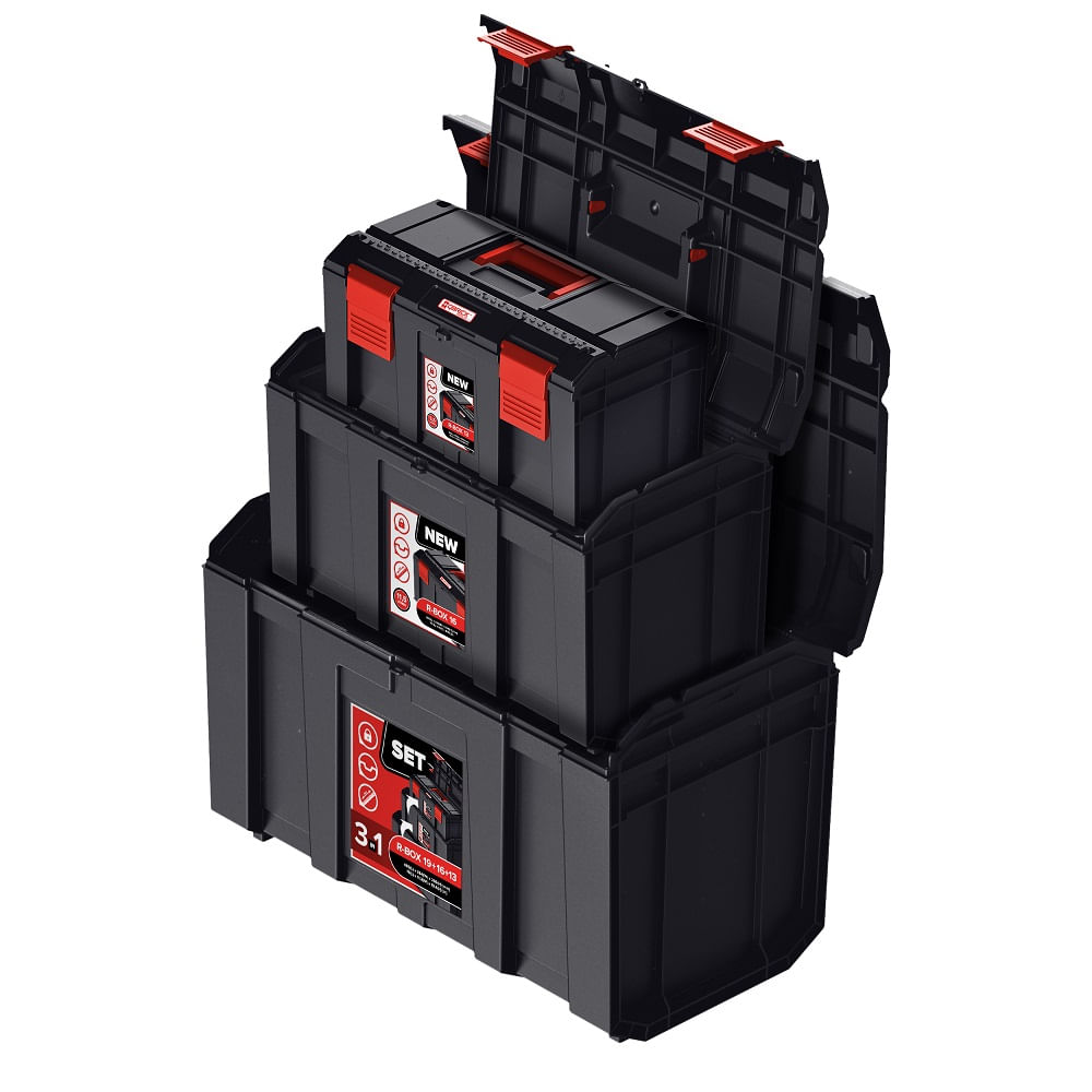 Qbrick Caja Herramienta Plástica 13-19