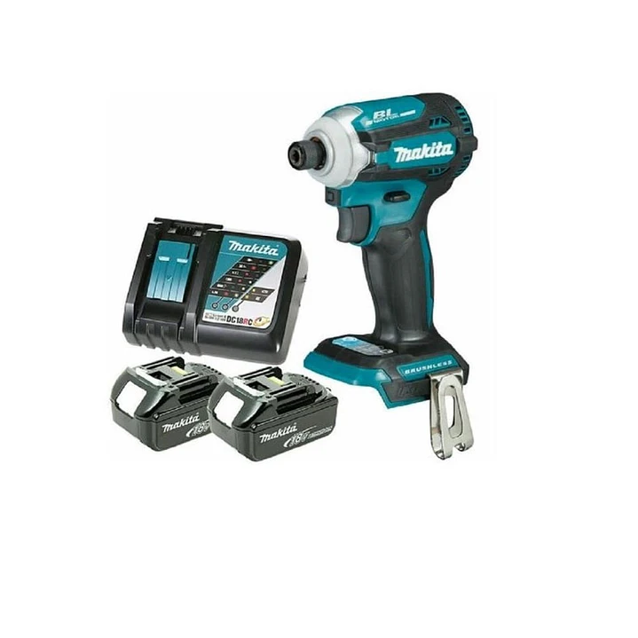 Atornillador de Impacto 18V + Batería + Cargador + Makpac DTD171RFJ Makita 1