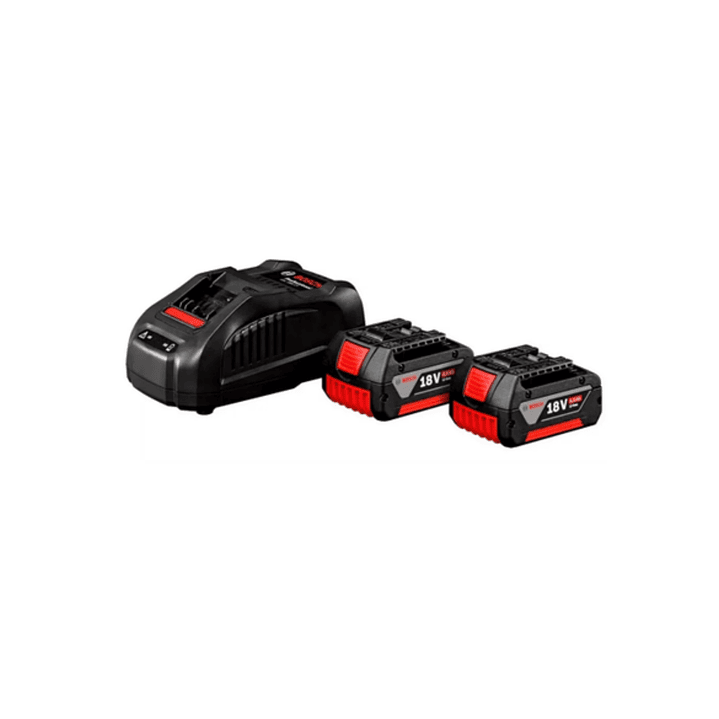 Kit 2 Baterías 18V 4Ah + Cargador Rápido Concept Bosch  1