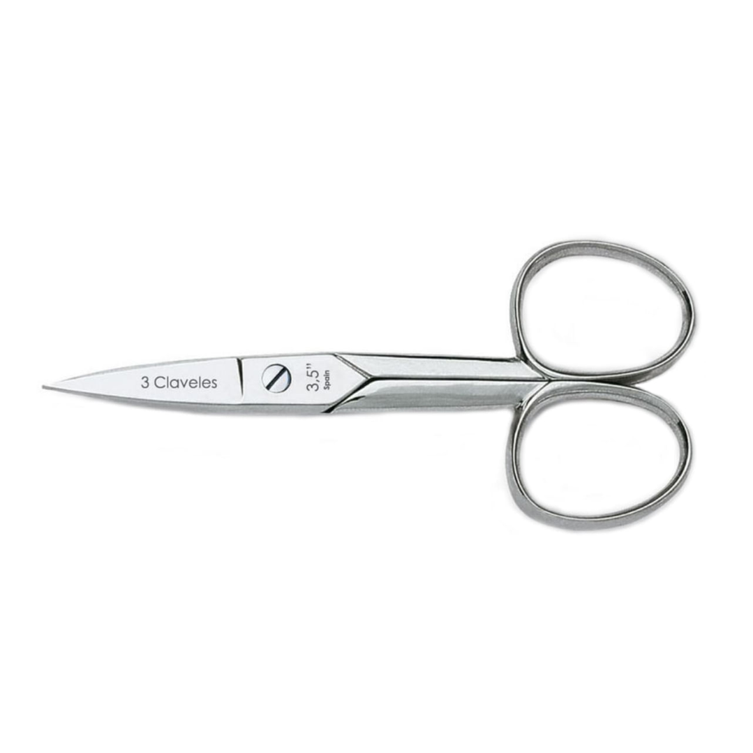 Tijera Curva Uñas 4'' #2015 3 Claveles 1