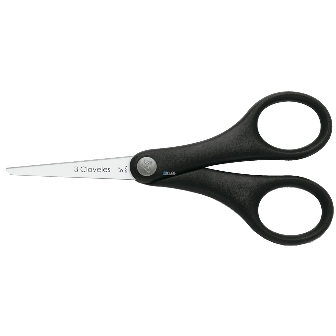 Tijera Labores Recta 5'' #141 3 Claveles 1