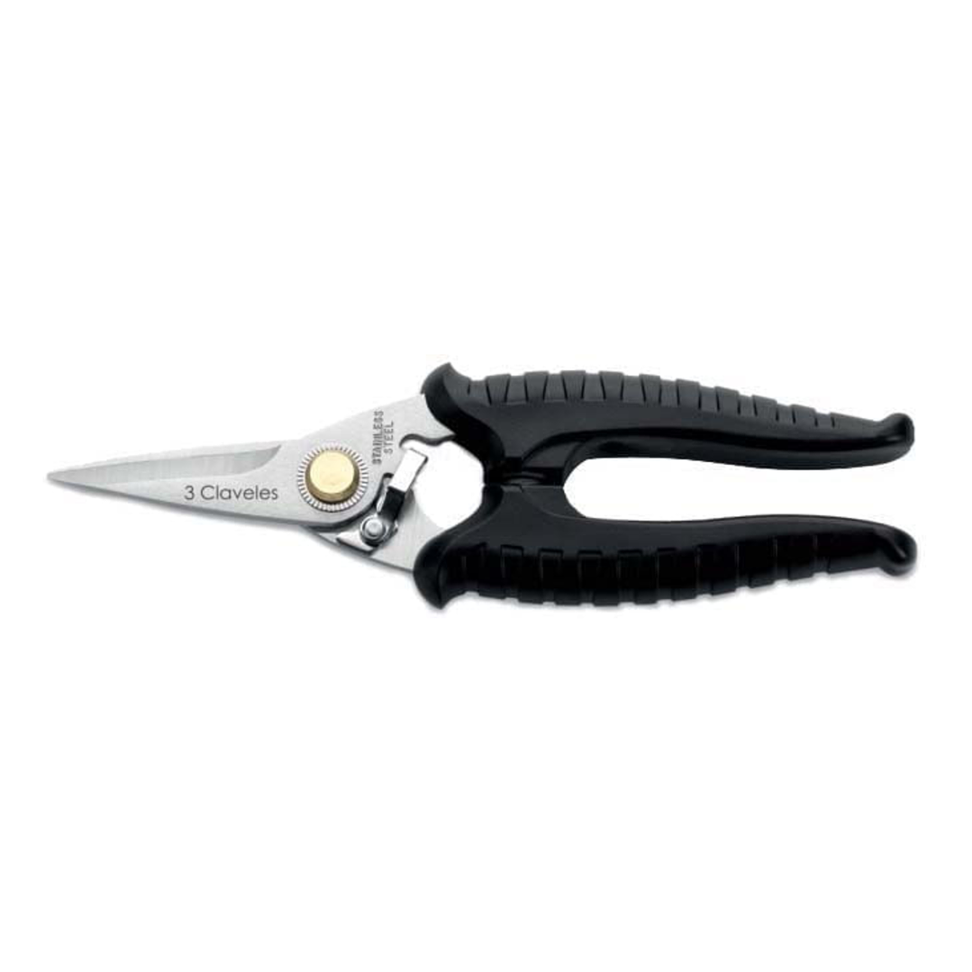 Tijera Corta Todo con Mango Aislante 7'' #165 3 Claveles 1