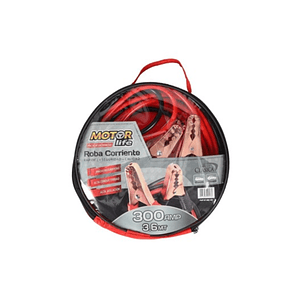 Cable Robacorriente 300 Amp Motorlife para Arranque Vehicular