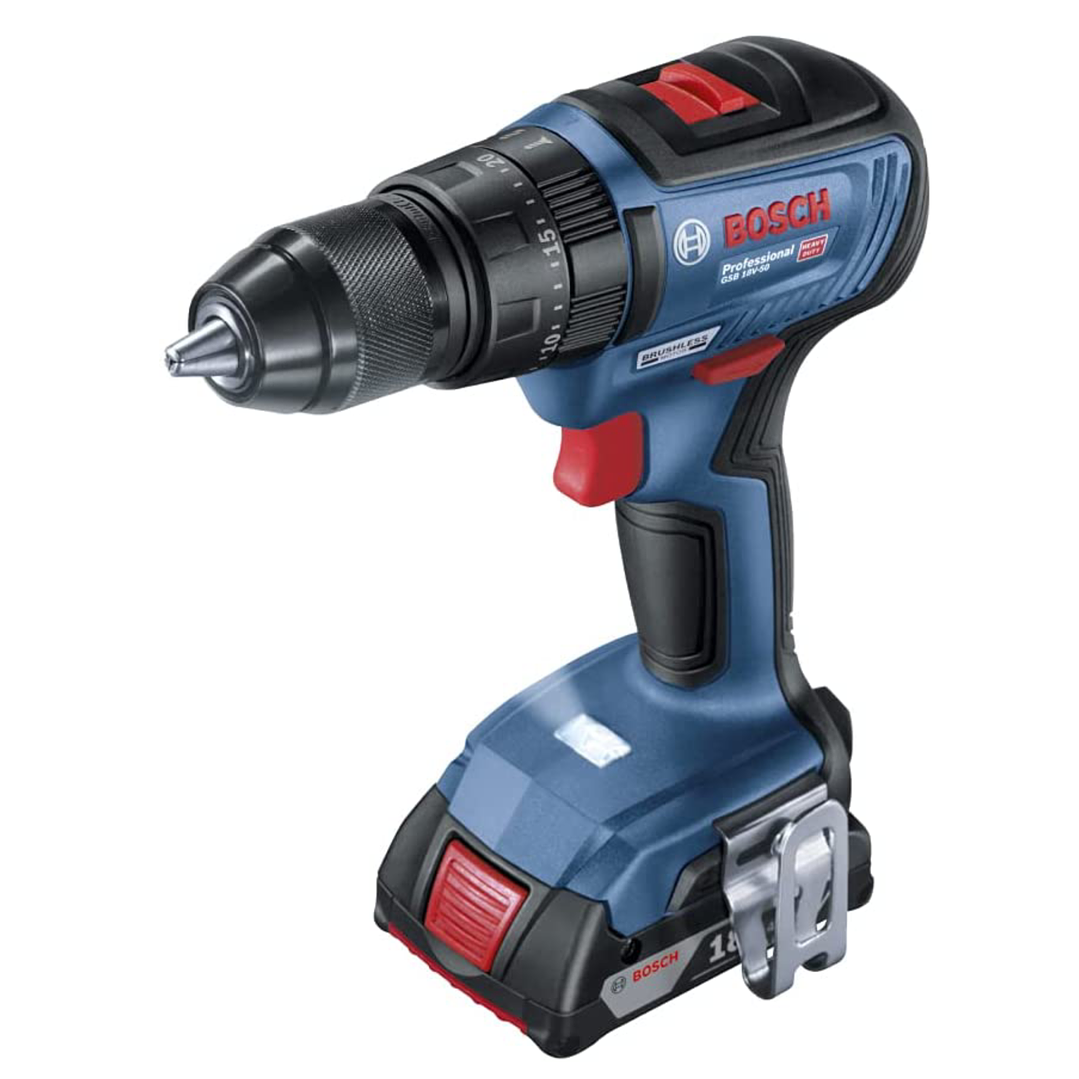 Taladro Percutor 13mm GSB 18v-50 Bosch 1