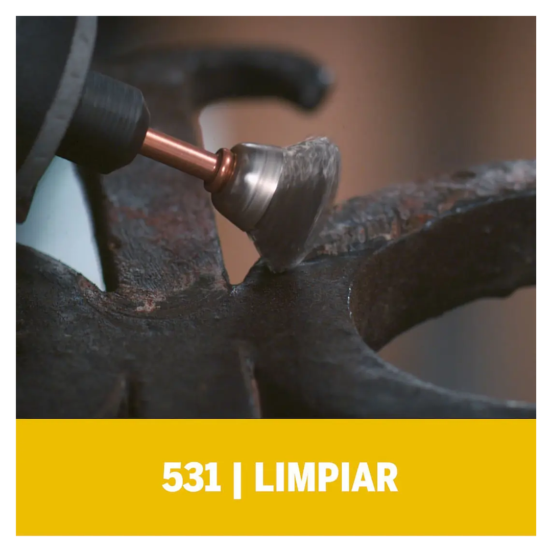 Cepillo Acero Inox 531 Dremel 2