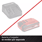 Compresor de aire inalámbrico CE-CC 18/23 D Li-Solo Einhell 18 V – Inflador portátil para neumáticos - Miniatura 2