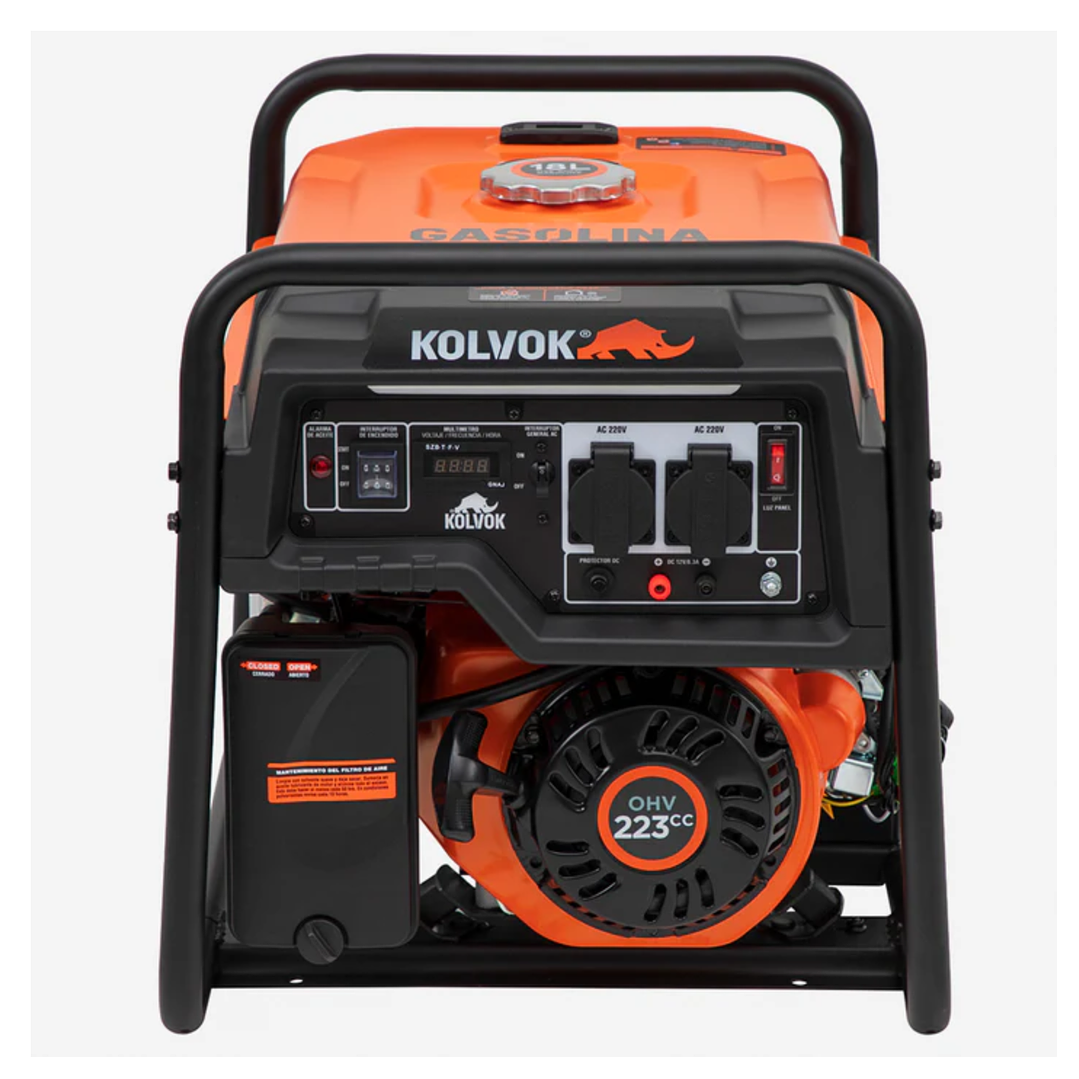 Generador Monofásico GO35GE 3.5 kVA Gasolina Kolvok 3