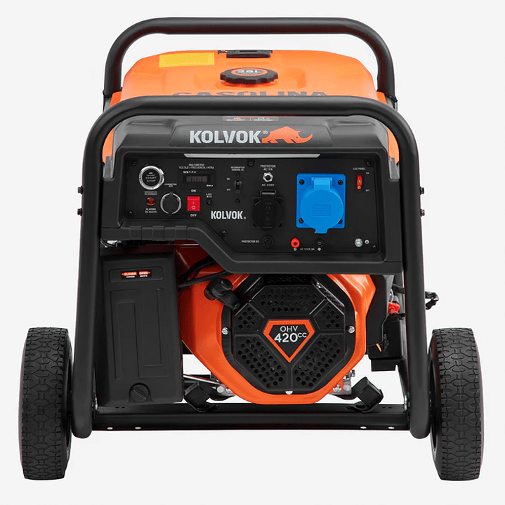 Generador Monofásico GO70GTA 6.5 kVA Gasolina Kolvok 3