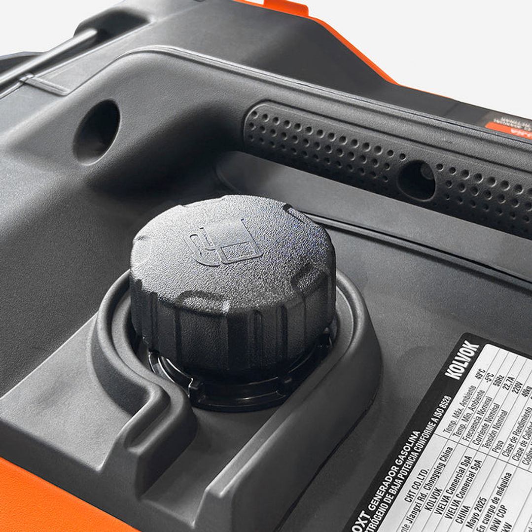 Generador Monofásico IG5500XT 5.5 kVA Gasolina Kolvok 4