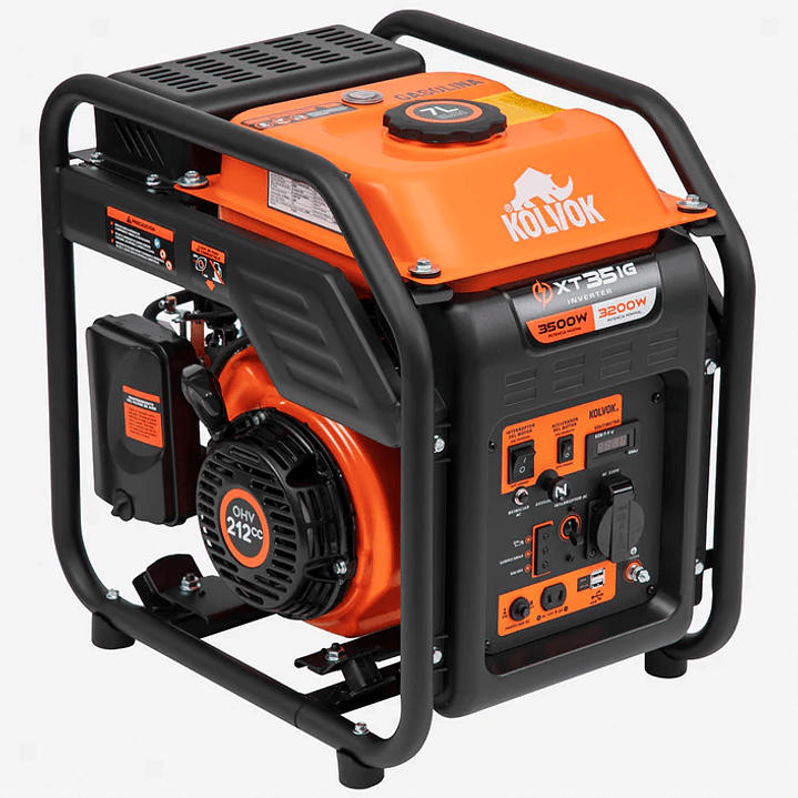 Generador Monofásico XT35IG 3.5 kVA Gasolina Kolvok 1