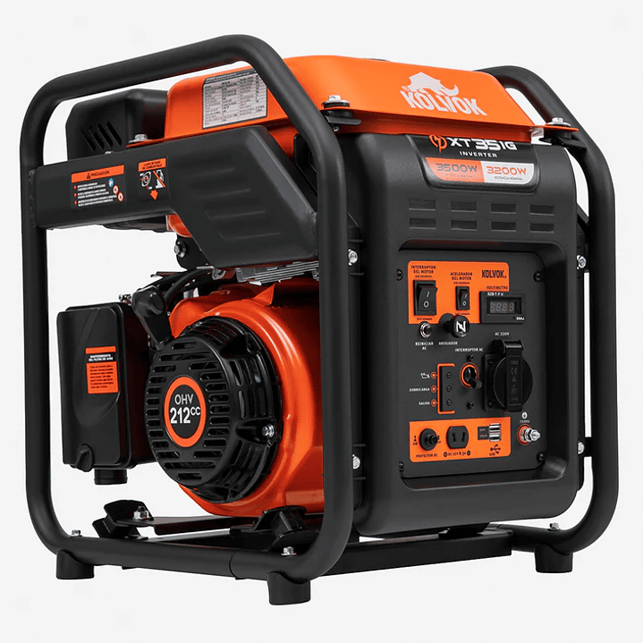 Generador Monofásico XT35IG 3.5 kVA Gasolina Kolvok 5