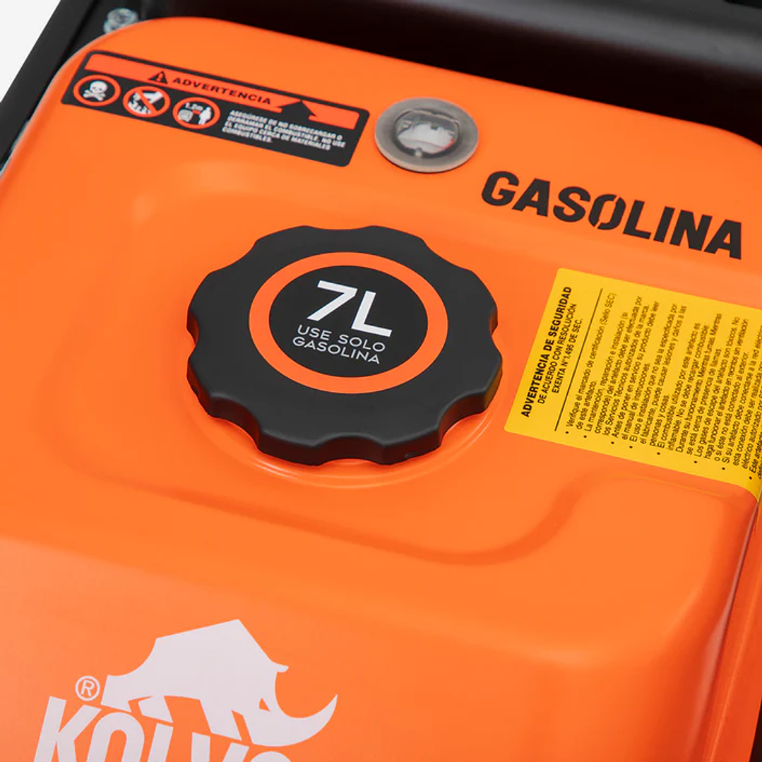 Generador Monofásico XT35IG 3.5 kVA Gasolina Kolvok 6