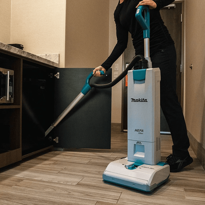 Aspiradora Inalámbrica Makita DVC560PT2 36V LXT con HEPA 7