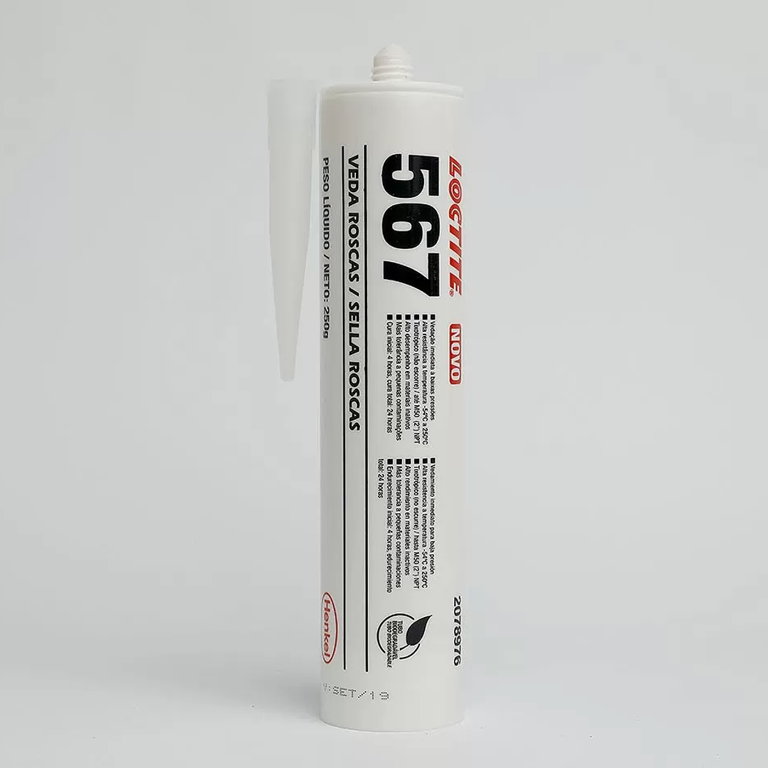 Sellador de Roscas Loctite 567 Pst 250 ml Henkel Uso Industrial 1
