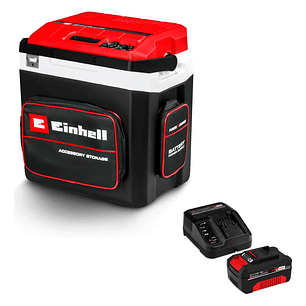 Cooler Inalámbrico 18V 27 L Einhell + Starter Kit 4.0Ah – Refrigeración portátil para uso industrial o residencial