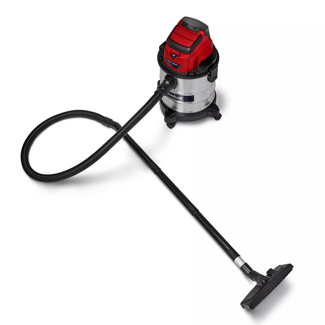 Aspiradora en Seco y Húmedo Inalámbrica TC-VC 18/20 LI Einhell + Starter Kit 18V 2,5Ah 8