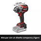 Llave de impacto inalámbrico TP-CW 18/750-C Li BL Einhell + Starter Kit 18V 2,5Ah - Miniatura 8