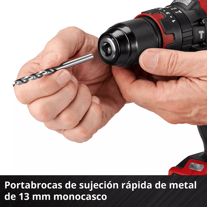 Taladro de Impacto Inalámbrico Einhell TE-CD 18/40 Li-i +64 18V 7