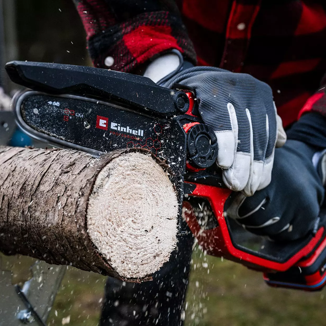 Motosierra Inalámbrica Einhell GP-PS 18/20 Li BL + Starter Kit 18V 4,0Ah 3