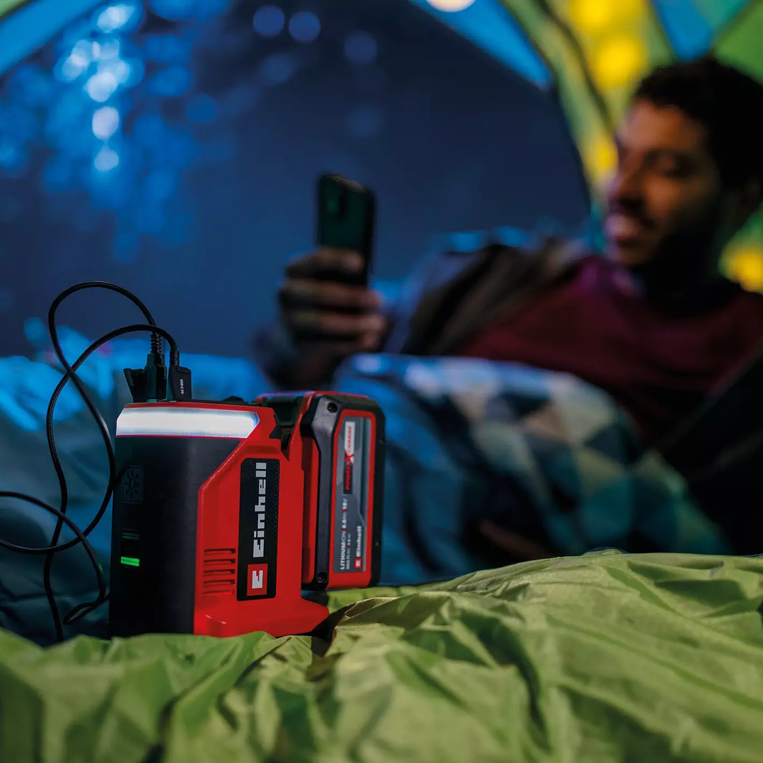 Estación de Energía Inalámbrica Einhell TE-ES 18/150/1 Li-C + Starter Kit 18V 2,5Ah 3