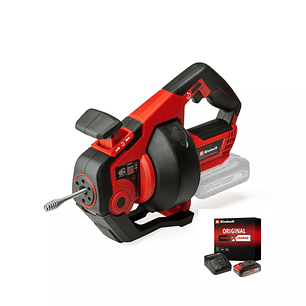 Limpiador de tuberías inalámbrico Einhell TE-DA 18/760 Li + Starter Kit 18V 2,5Ah