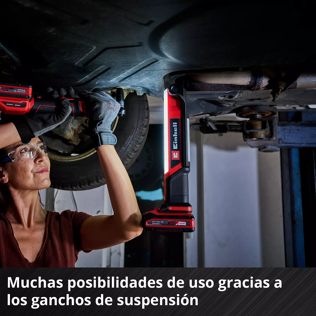 Lámpara inalámbrica Einhell TE-CL 18/1000 S Li – Solo 18V 7