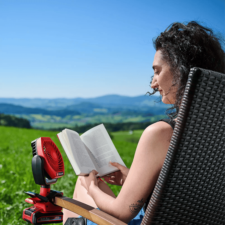 Ventilador inalámbrico Einhell GC-CF 18/110 Li-Solo 18V 3