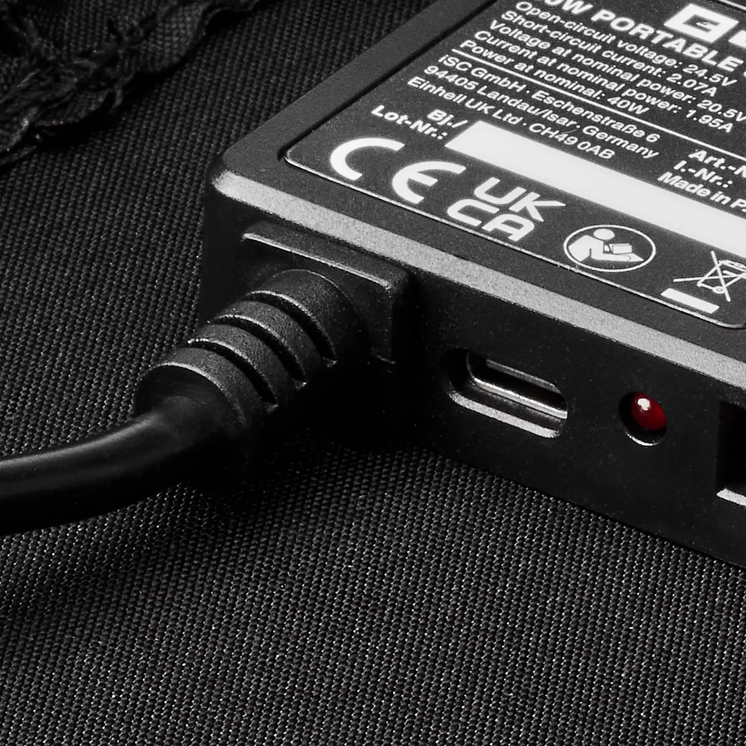 Panel Solar 40W Einhell  – Cargador Solar Portátil para Uso Eficiente 4