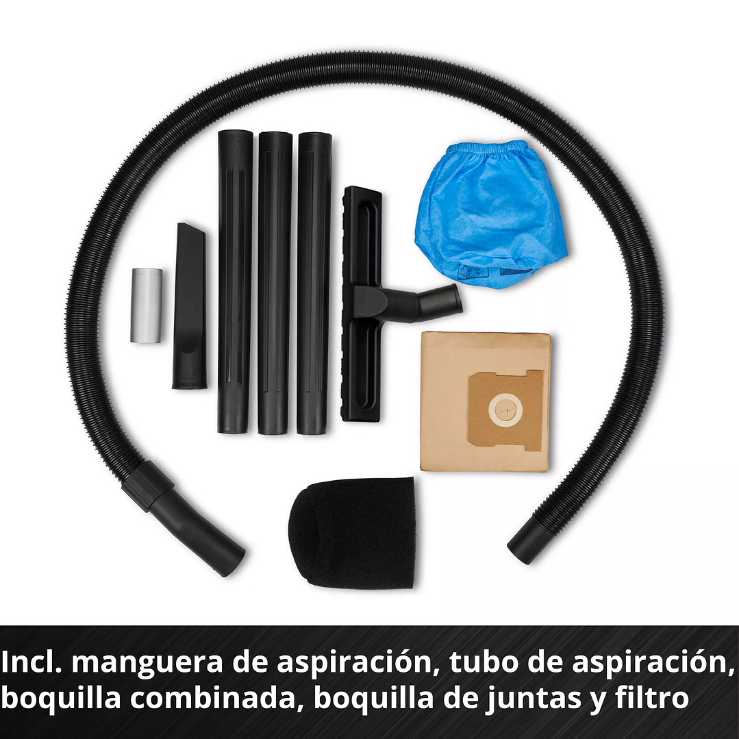 Aspiradora Eléctrica Seco/Húmedo Einhell TC-VC 1540 S 900 W 15 L 5