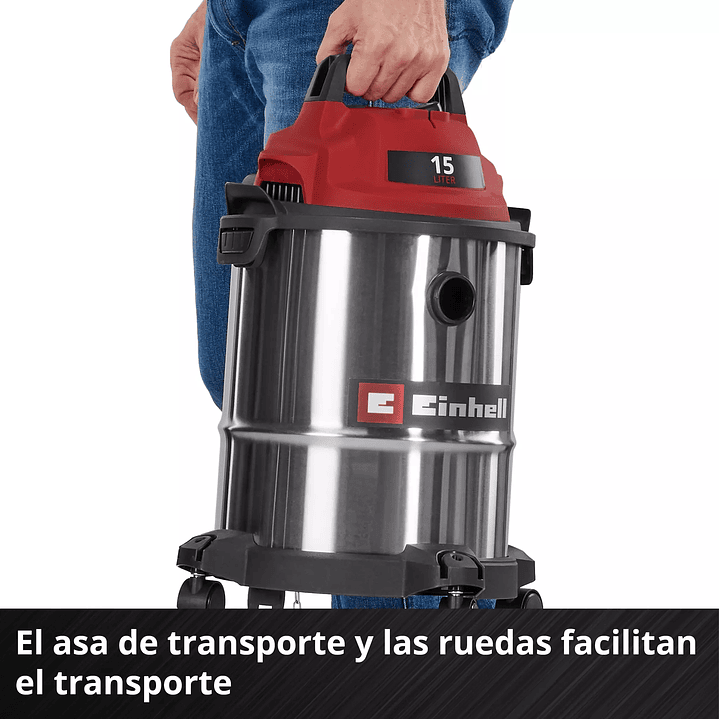 Aspiradora Eléctrica Seco/Húmedo Einhell TC-VC 1540 S 900 W 15 L 7