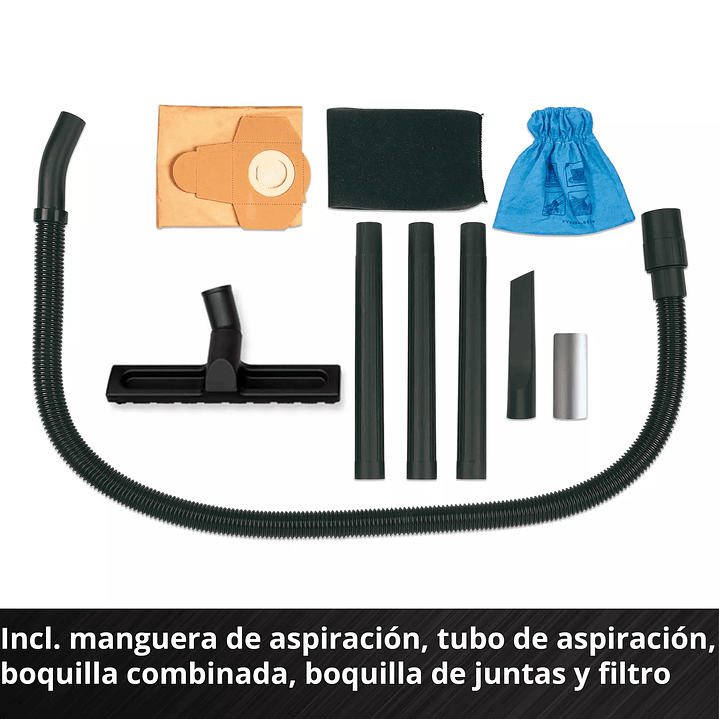 Aspiradora eléctrica Seco/Húmedo Einhell TC-VC 2045 S 900 W 20 L 4