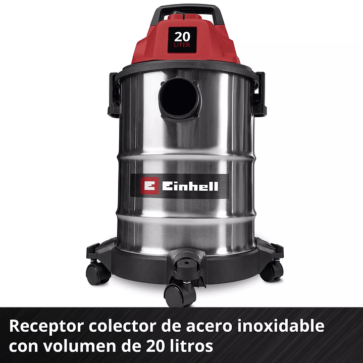 Aspiradora eléctrica Seco/Húmedo Einhell TC-VC 2045 S 900 W 20 L 5