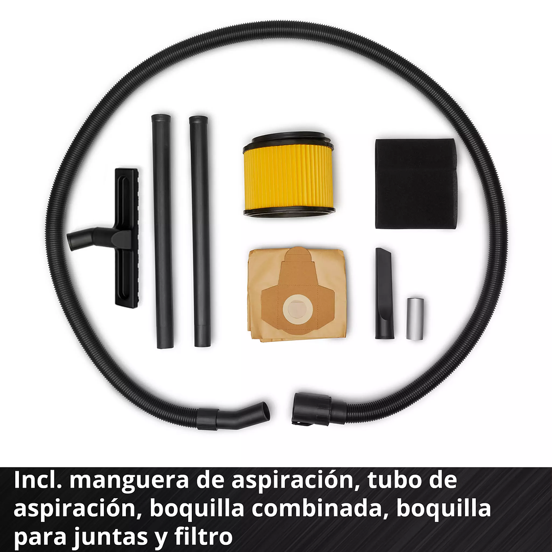 Aspiradora eléctrica Seco/Húmedo Einhell TC‑VC 3055 S 950 W 30 L 4