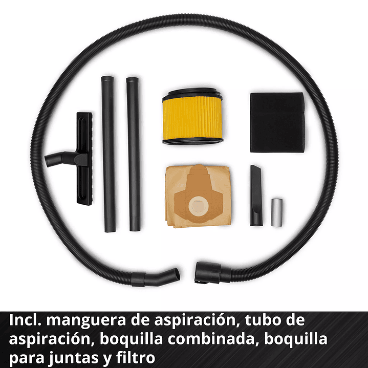 Aspiradora eléctrica Seco/Húmedo Einhell TC‑VC 3055 S 950 W 30 L 4