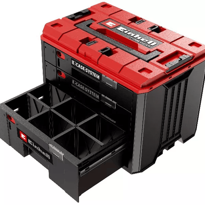 Cajonera E-Case Drawer 4540047 Einhell Sistema Modular de Almacenamiento 4