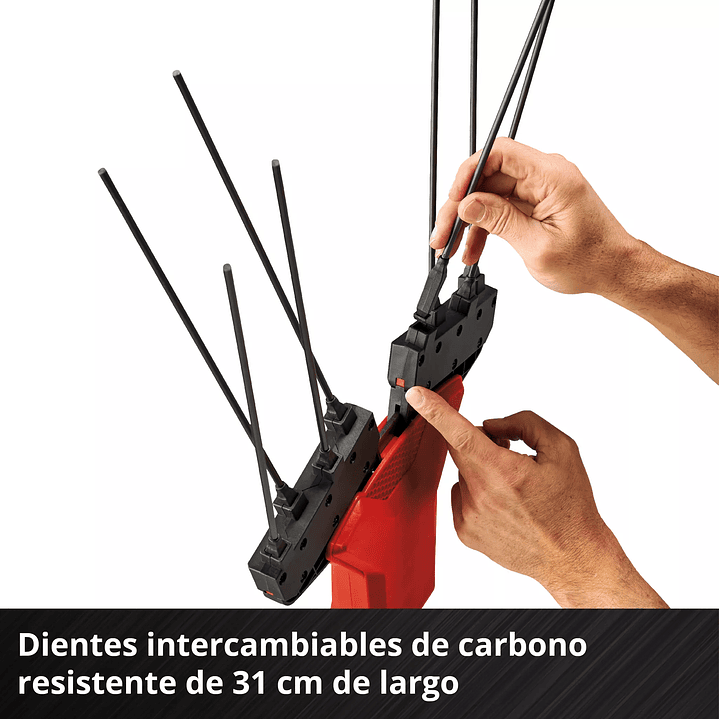 Cosechadora Inalámbrica de Olivos y Frutas GE-FS 18/53 Li-Solo Einhell 18V 6